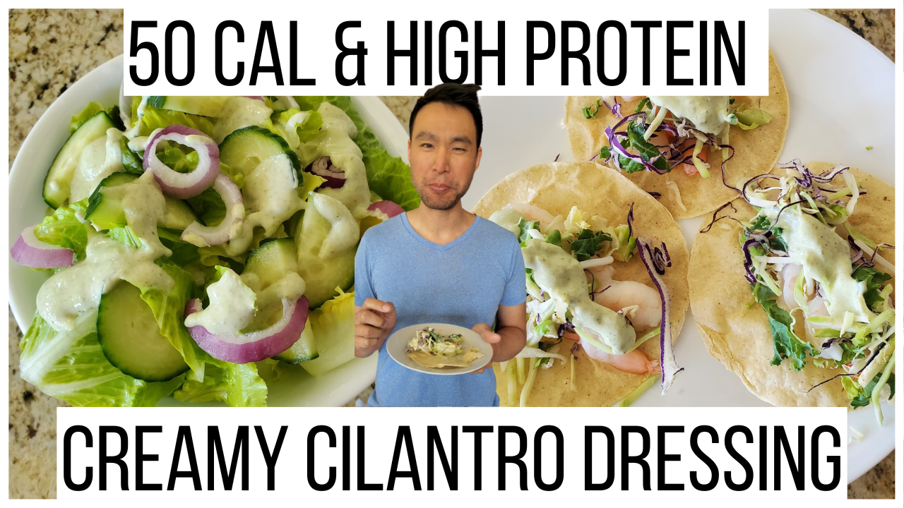 Creamy Cilantro Dressing (50 cal, 5g protein) Pur Weight Loss